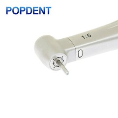 POPDENT Dental Electric Handpiece 1:5 Contra Angle Fiber Optic High Speed NSK