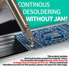 929D-V Electric Desoldering Soldering Iron Solder Sucker Desoldering Pump with S