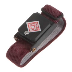 Anti Static Wrist Strap ESD Antistatic Cordless with Spare Bracelet Wine Red