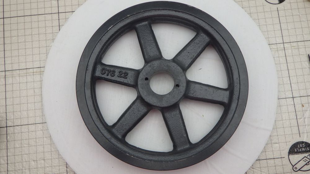 Browning 2BK110H Cast Iron 2-Groove V-Belt Sheave Pulley 10.75″ OD NOS