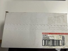 New In Box Wiremold V5748-2 2 Gang Device Box Ivory