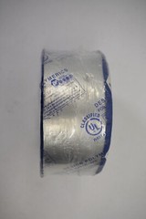 Design Polymerics 3″ x 100′ Butyl Foil Tape Dark Gray 340-100 General Use