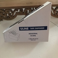 Uline 3″ Industrial Side Loader Taper Dispenser Packing Tape Gun- H-596
