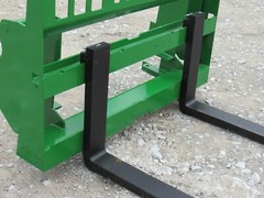 48″ 5,500 Pound Heavy Duty Pallet Fork Attachment Fits John Deere 600 700 Series