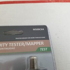 SOUTHWIRE M500CX4 Coax Video Cable Continuity Mapper Sealed New
