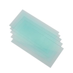 Antispatter Lens Protective Film Pack of 5 High Transparency PC Material