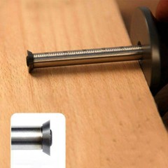 DIY Dual-purpose Linear Arc Scriber Parallel Wood Line Drawing Woodworking Tool