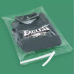 25 Pack Clear 9 x 12 Resealable Poly bags Uline self-seal adhesive lip 1.5 MIL