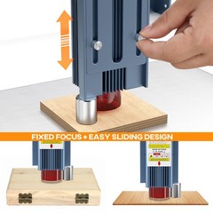 SCULPFUN S9 Laser Engraver CNC Engraving Machine for Wood Leather Acrylic I5B7