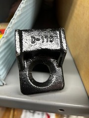 TE9NW T-RAIL CLAMP FOR CLAMP ON DUALLS