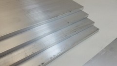 6061 Aluminum Flat Bar, 1/4″ x 8″ x 14″ long, Solid Stock, Plate, Machining