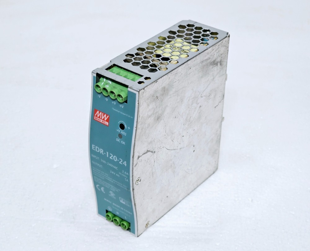 Mean Well EDR-120-24 AC-DC Industrial DIN Rail Power Supply #2