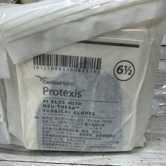 Protexis PI Blue w/Neu-Thera Surgical Gloves *25 Pair* Size: 6.5 *See Date*8-23