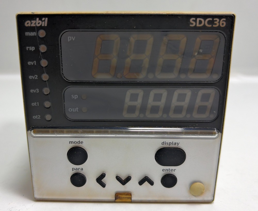 Azbil Yamatake SDC36 Temperature Controller C36TR1UA2100 AC100-240V 50/60Hz