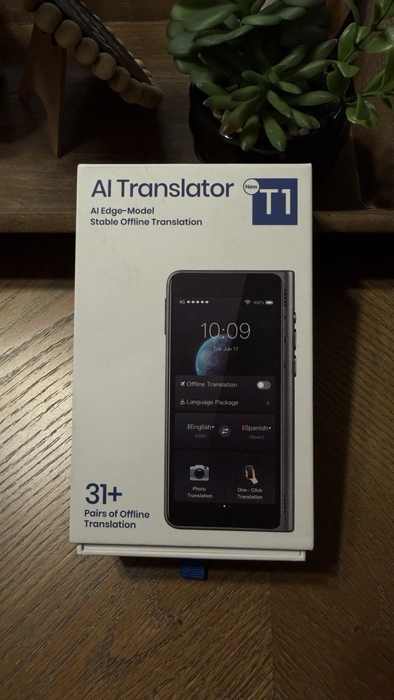 TimeKettle T1 AI Handheld Translator Device