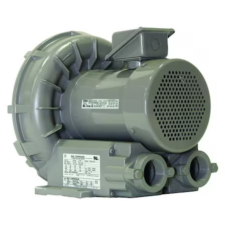 Fuji Electric Vfz401a-7W Regenerative Blower, 89 Cfm, 230/460V