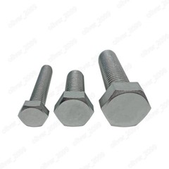 Fine Thread 304 Stainless Steel Hexagon Bolt Hex Head Cap Screws 10# 1/4 5/16