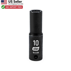GEARWRENCH 10mm 3/8″ Drive Deep Impact Socket Metric 84333N New FROM USA