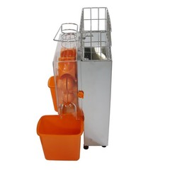 Commercial Orange Juicer Machine 110V Automatic Feeding Lemon Orange Squeezer US
