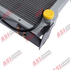 Aluminum Radiator Fit John Deere 4050 4055 4250 /4255 4450 4455 #RE38664 RE21893