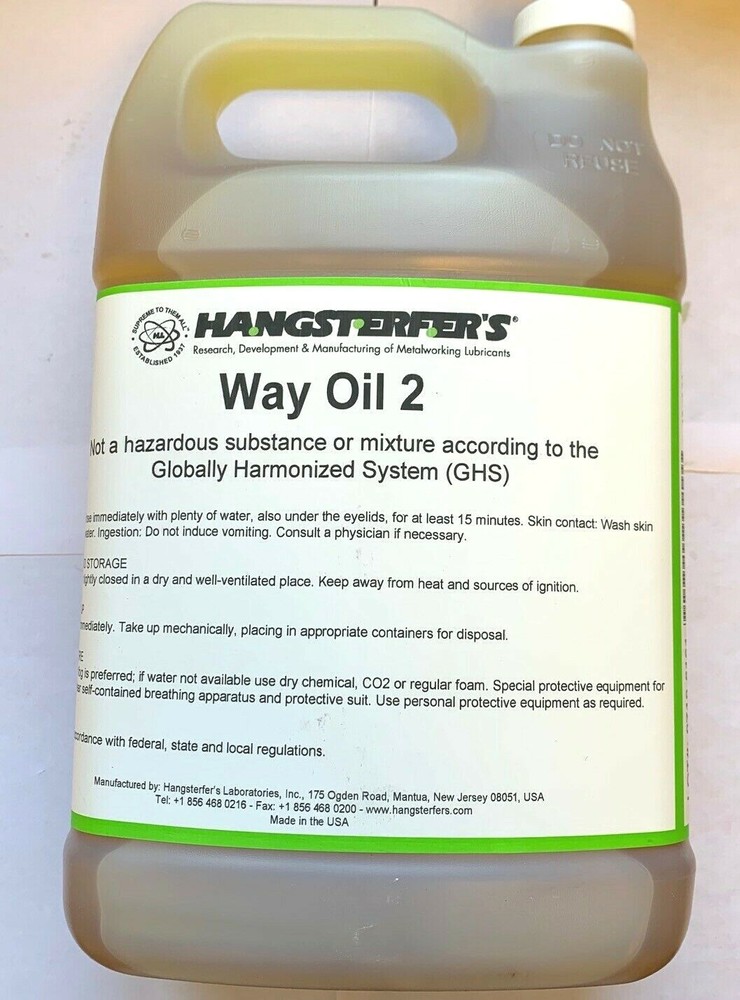 HANGSTERFER’S WAY OIL 2 LUBRICATION & LUBRICITY – GALLON CONTAINER