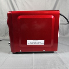 Nostalgia Retro Compact Countertop Microwave Oven – 0.7 Cu. Ft., Red – Tested