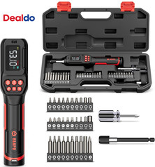 Digital Torque Screwdriver 2.65-53.10 In.Lb/0.3-6Nm, 1/4″ Inch Pound Torque Scre