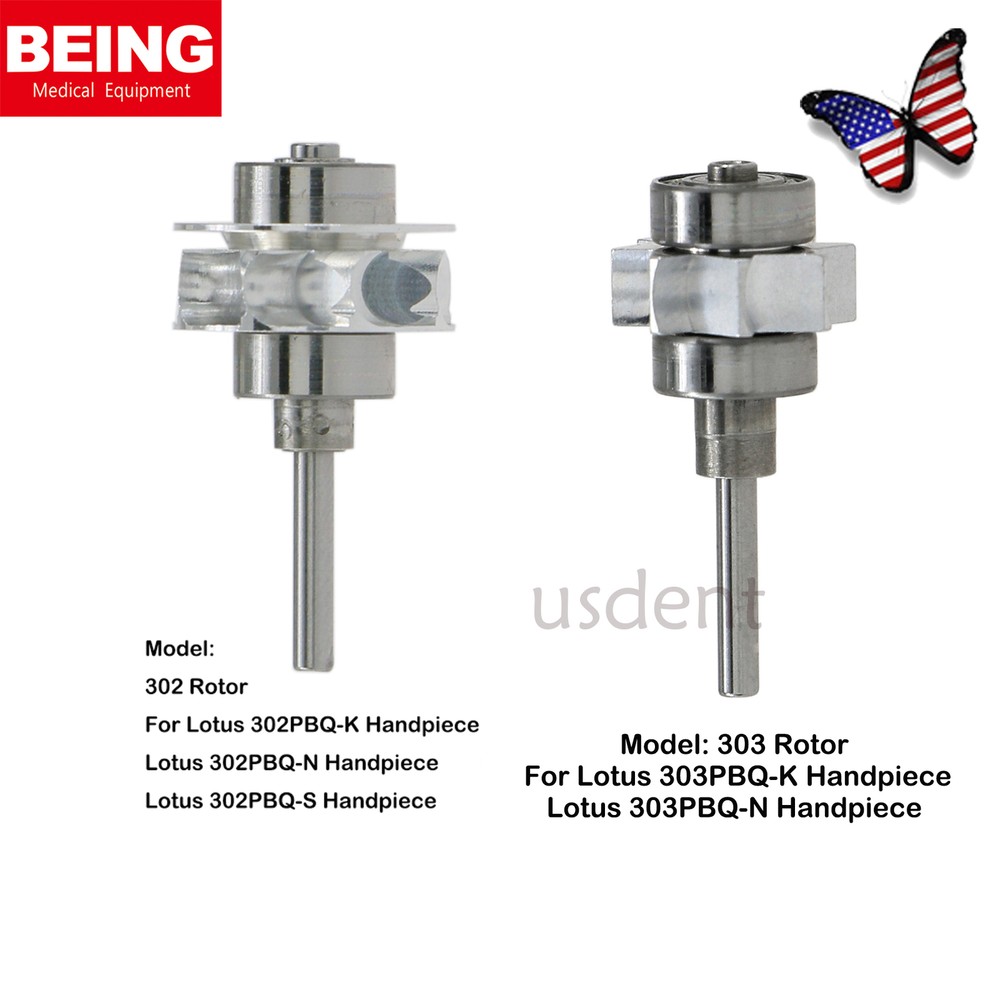 BEING Dental Turbine Rotor Cartridge For High Speed Handpiece 303PBQ 302PQ K N