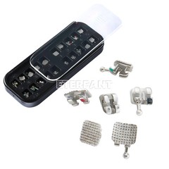 20PCs TERFANT Dental Ortho Bracket Brace Monoblock MIM Mini ROTH 018 345Hook