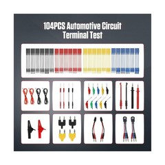 104PCS Automotive Circuit Test Leads Kit Electrical Breakout Leads Automotive…