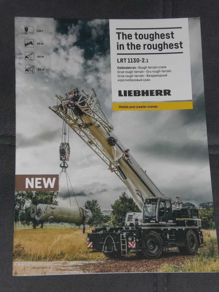 Liebherr LRT 1130-2.1 All Terrain Crane, Rough Terrain Crane Brochure 02/2024 (LH 237