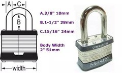 new Master Locks 5KALF 0313 set of 2 keyed alike