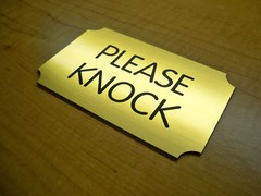 Custom Engraved 3×5 Gold Business Suite Sign Home Office Small Wall Door Plaque
