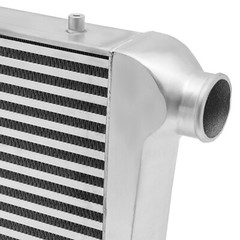 Universal 18″x13″x3″ Turbo Aluminum Front Mount Intercooler 2.5″ Inlet Outlet