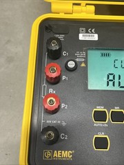 AEMC 6240 Micro-Ohmmeter With Probes And Bag 110-230V 50/60Hz 80VA Max