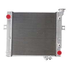 3 Row 52mm Aluminum Forklift Radiator fit Toyota 16410U220171 16420U128171 AT