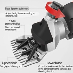 Cordless Sheep Shears Shearing Farm Goat Alpaca Livestock Wool 500W