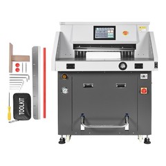 VEVOR Electric Hydraulic Paper Cutter 28 in & 3.03 in Cutting Width & Thickness