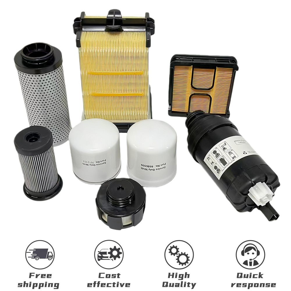 Filter Service Kit Fit Bobcat Compact Track Loader T450 T550 T590 T595 S450 S510