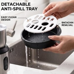 Drip Tray Replacement Compatible with Formula Maker, Easy-to-Install Black