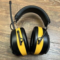 DeWalt DPG15 AM/FM Radio Digital Tune Aux Connection Ear Muffs Headset Headphone