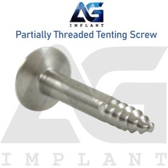 10 Titanium Part Threaded Tenting Screw Guided Regeneration GBR Membrane