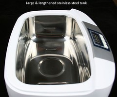 Pro 160 Watts 2.5 Liters Digital Heated Ultrasonic Cleaner Dental Gun Tattoo