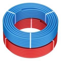 VEVOR PEX-A Tubing 2 Rolls 1/2in x 100ft Blue & Red Pex Tube for Potable Water