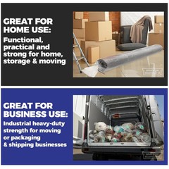Heavy Duty Rug Storage Bag – Reusable Rug Shipping Bag, Waterproof Plastic Ru…