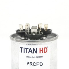 Packard Titan HD Run Capacitor, Round, 45+5 Mfd, 440-370V, USA Made!, PRCFD455A
