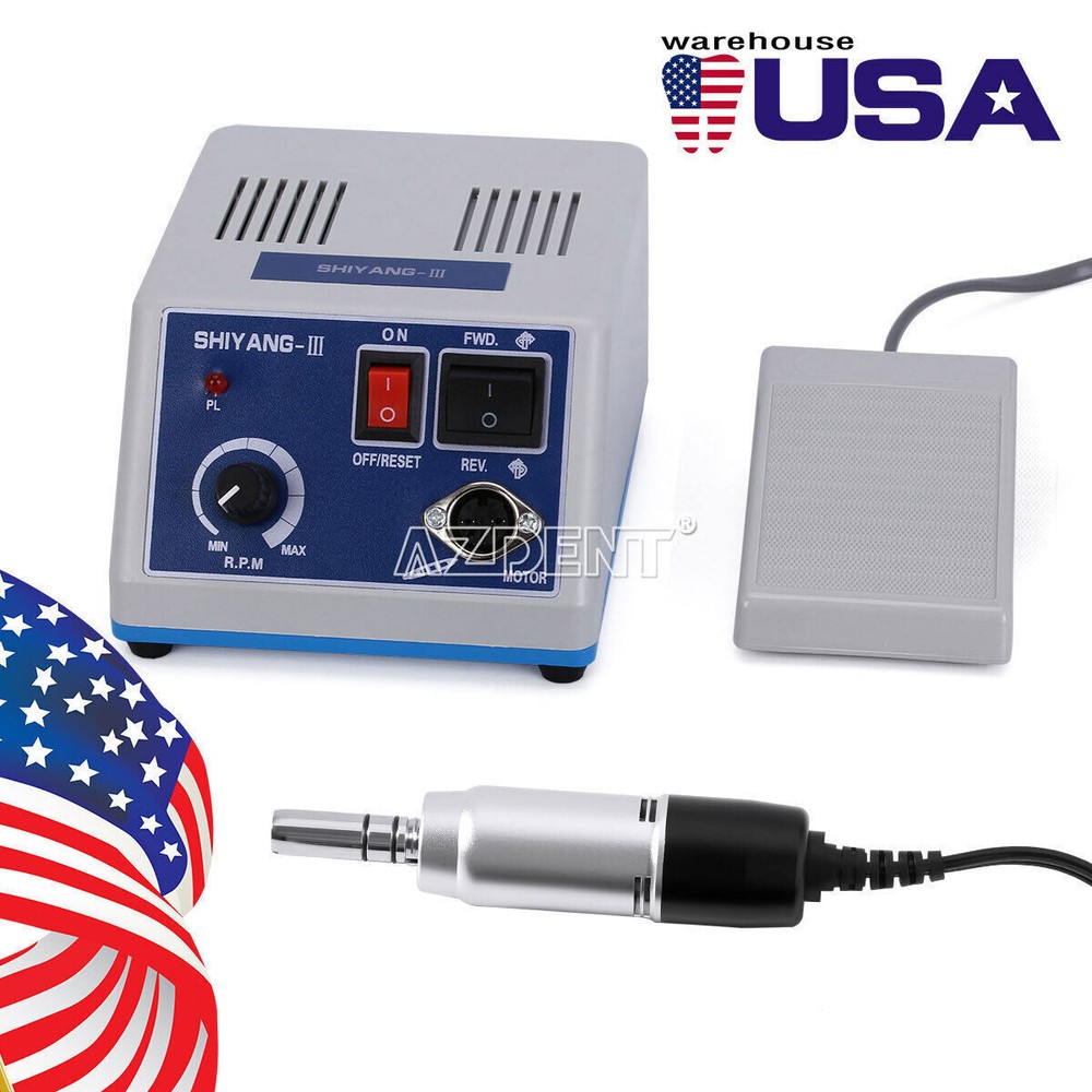Dental Marathon Electric Micromotor Motor / Contra Angle Straight Handpiece