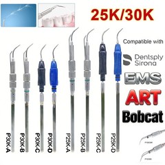 P-100 P-10 Dental Ultrasonic 25k/30k Slim Series Dental Inserts Tips DMXDENT