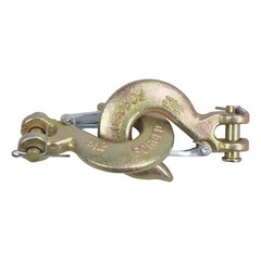 (2) 5/16″ Grade 70 Steel Heavy Duty Forged Clevis Slip Hook With Safety Latch