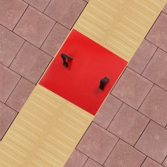 PU Concrete Stamp Mat for Floor and Wall Seamless Texture Panels Mould